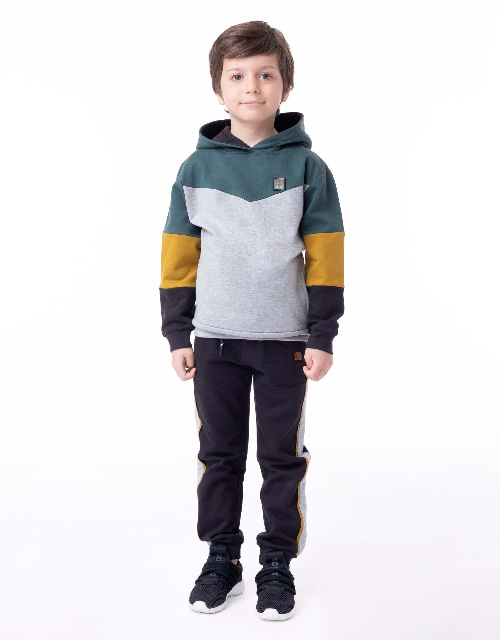 Noruk Sarcelle Pullover Hoodie