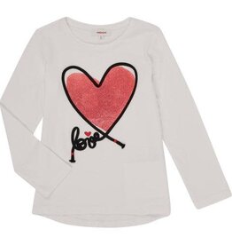 Catimini Red Heart Love Tee