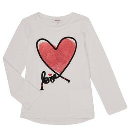 Catimini Red Heart Love Tee