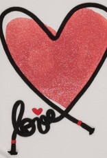 Catimini Red Heart Love Tee