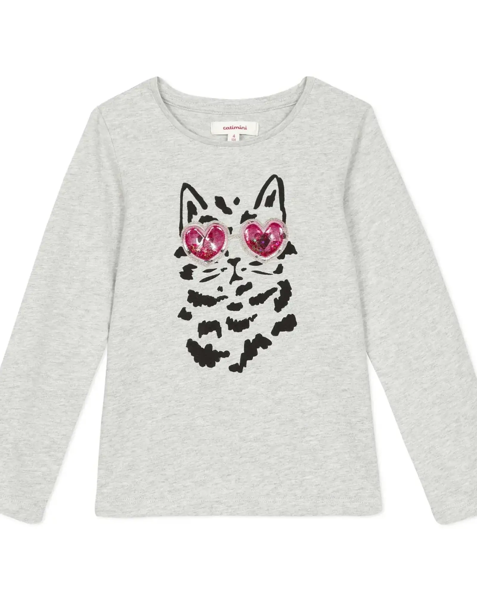 Catimini Love Eyes Long Sleeve T-shirt
