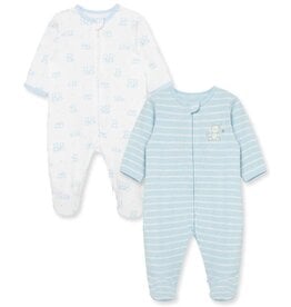 Little Me Baby Wonder Footies (2-Pack)