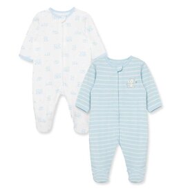 Little Me Baby Wonder Footies (2-Pack)