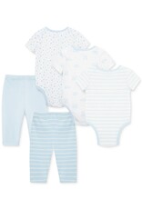 Little Me Baby Wonder 5 Piece Bodysuit & Pants Set