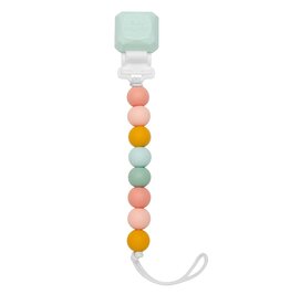 Loulou Lollipop Pacifier Clip - Lolli Gem Rainbow