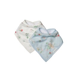 Loulou Lollipop Bandana Bib Set - Some Bunny Loves You