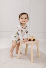 Loulou Lollipop Happy Trucks Long Sleeve Bodysuit