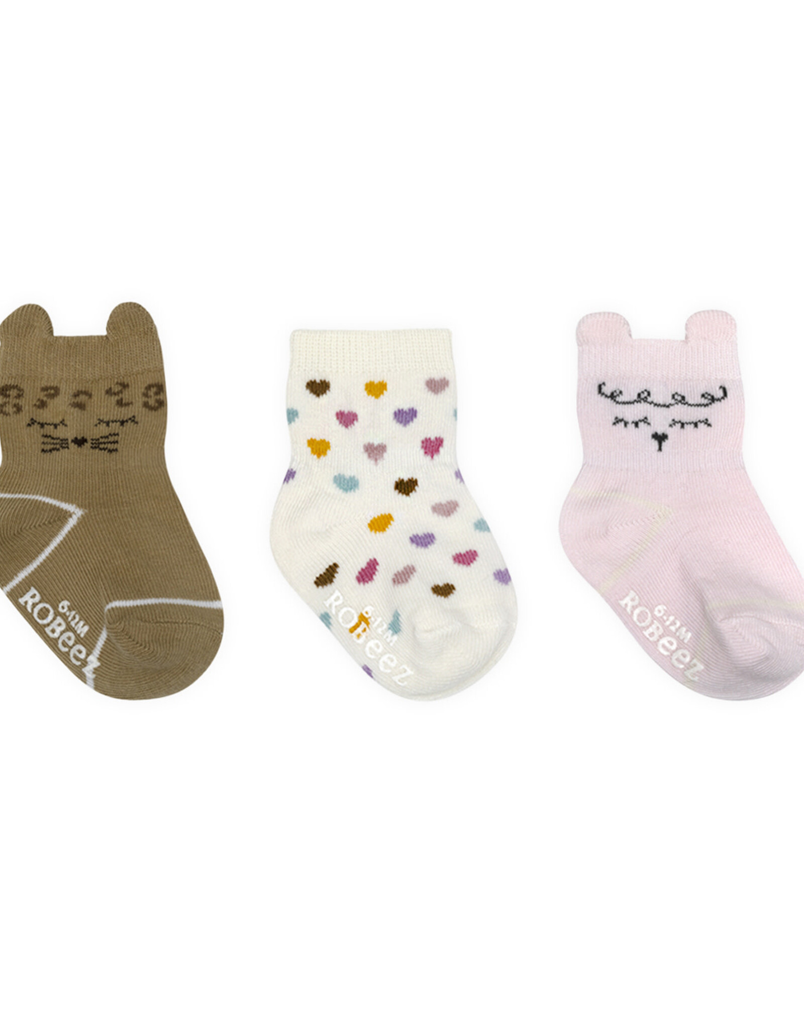 Robeez Amber & Eden Girls Socks