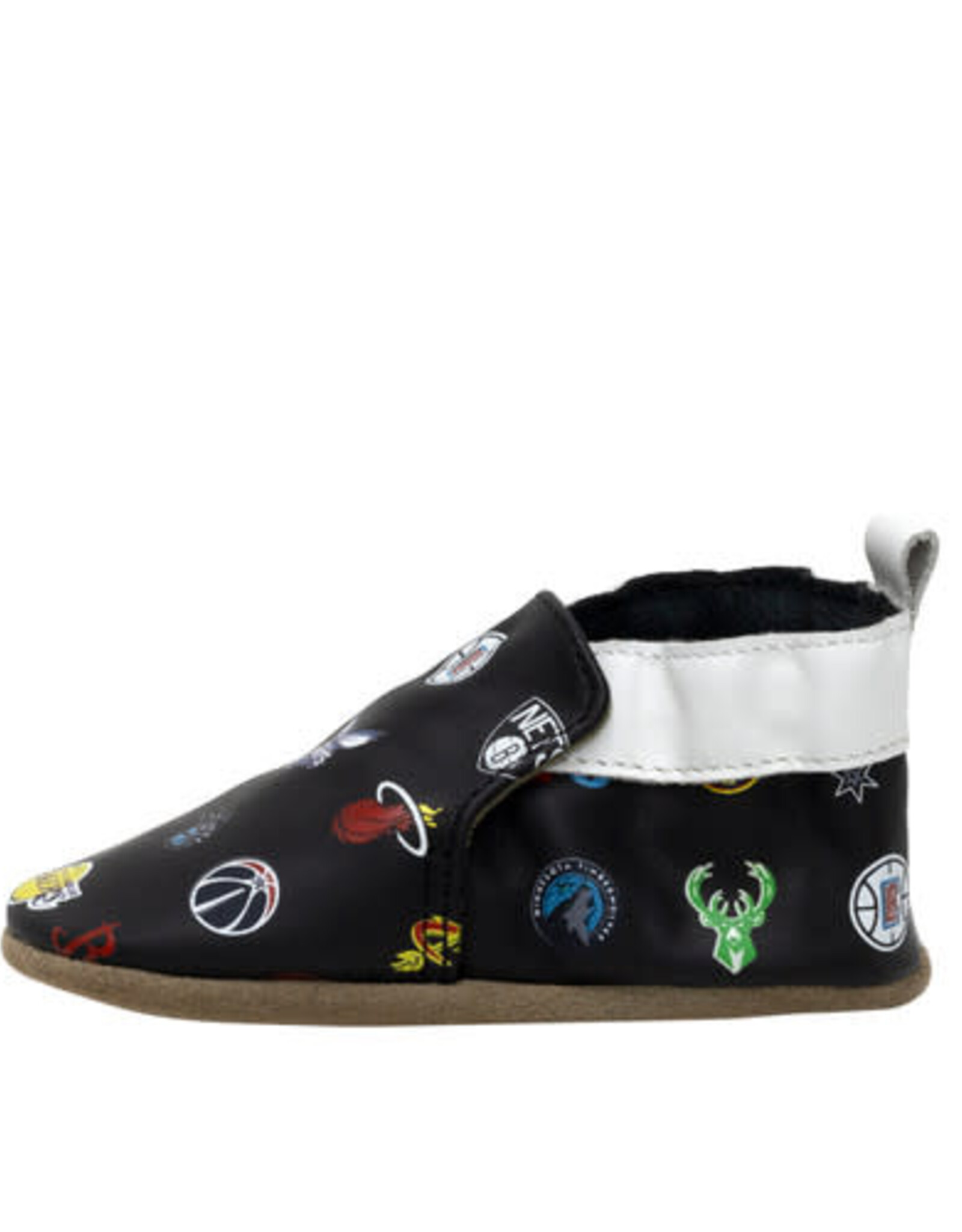 Robeez NBA All Teams Soft Soles in Black