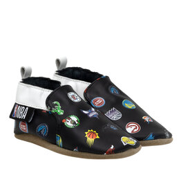 Robeez NBA All Teams Soft Soles in Black