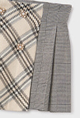 Abel & Lula Checkered Skirt