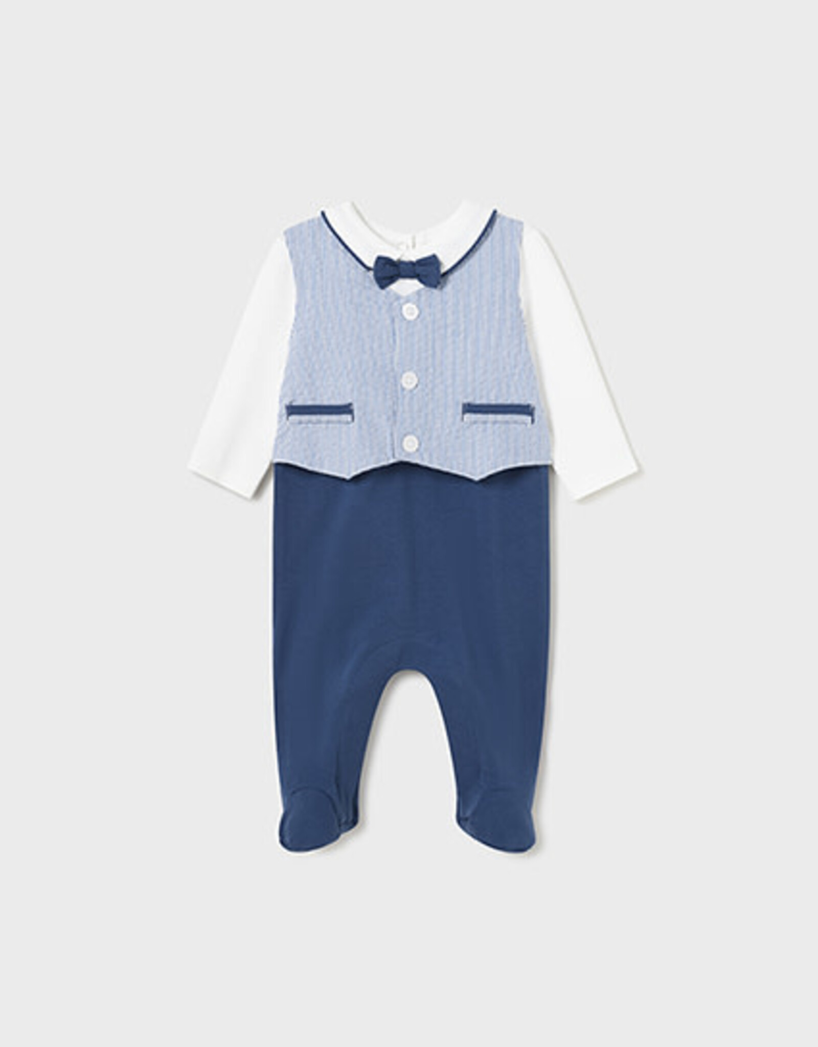 Mayoral Cerulean Formal Infant Bodysuit