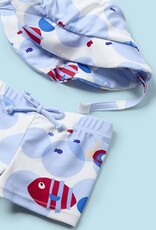 Mayoral Atlantis Bathsuit set with hat