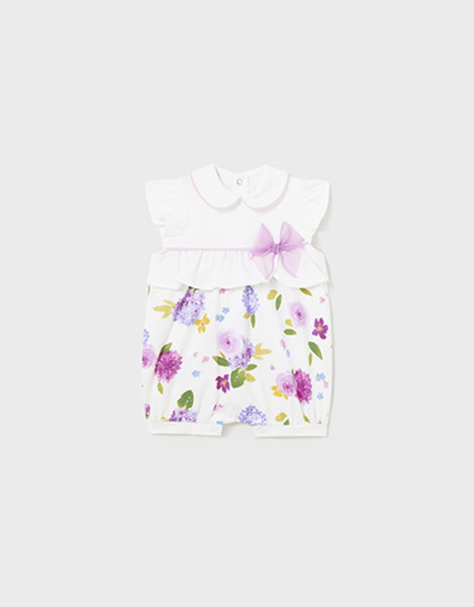 Mayoral Lullaby Rose Short dressy romper