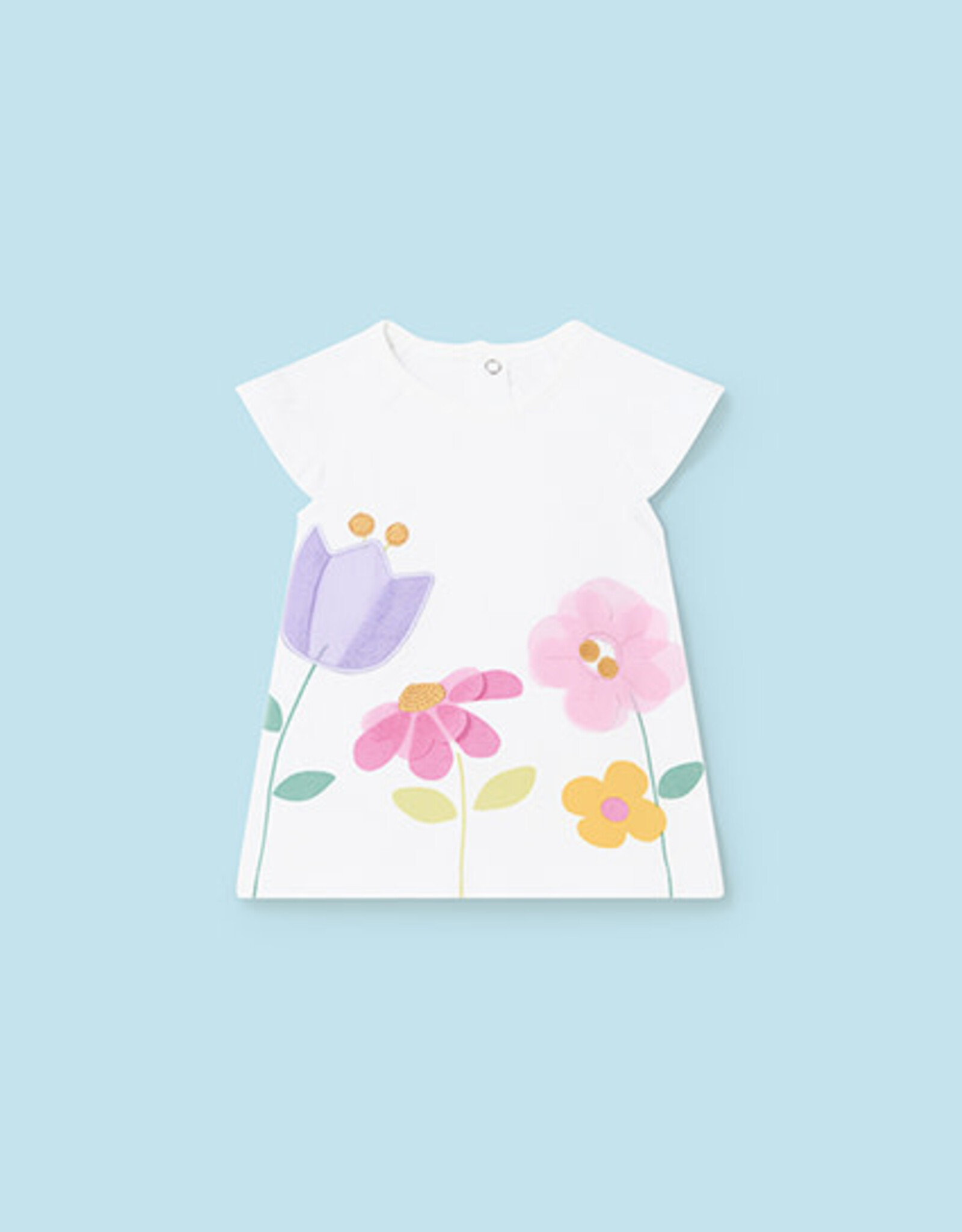 Mayoral White Infant Flower Dress