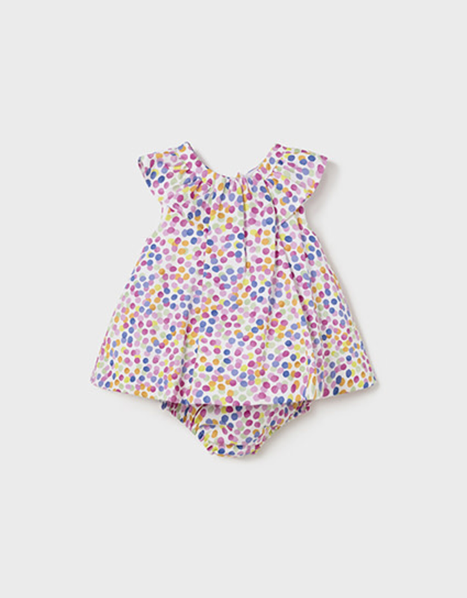Mayoral Juicy Pink Satin Dress