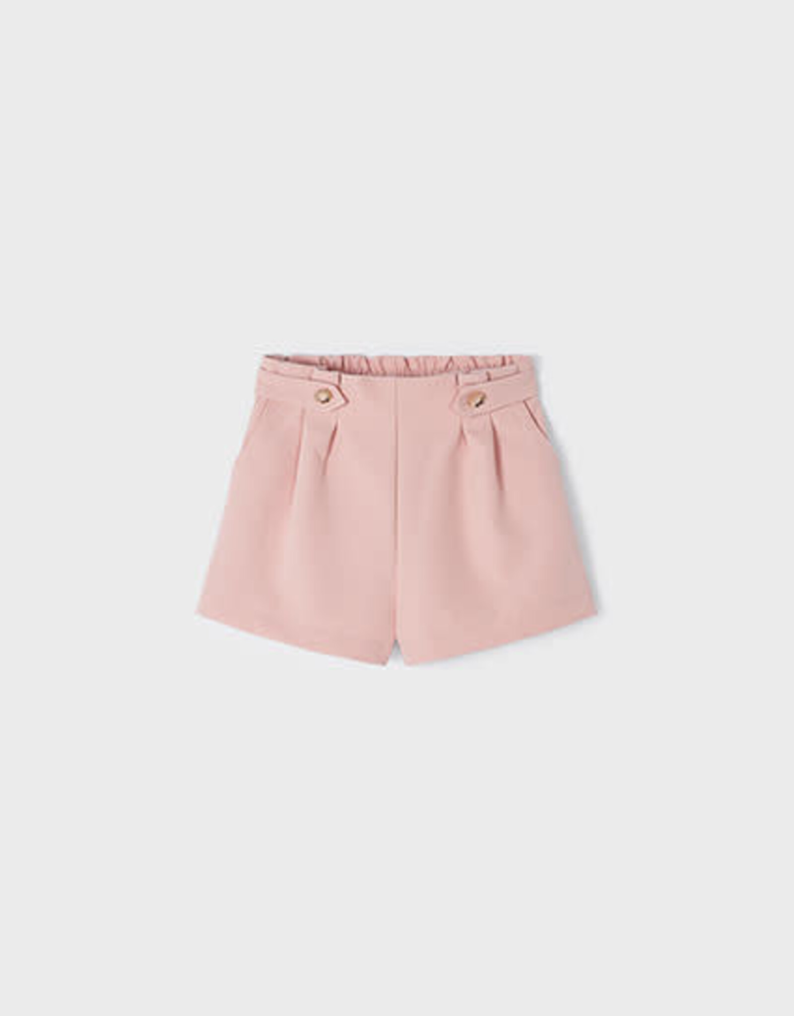 Mayoral Nude Crepe shorts
