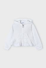 Mayoral White Accented Hoodie