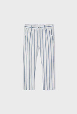 Mayoral Stone Striped Suiting Pants