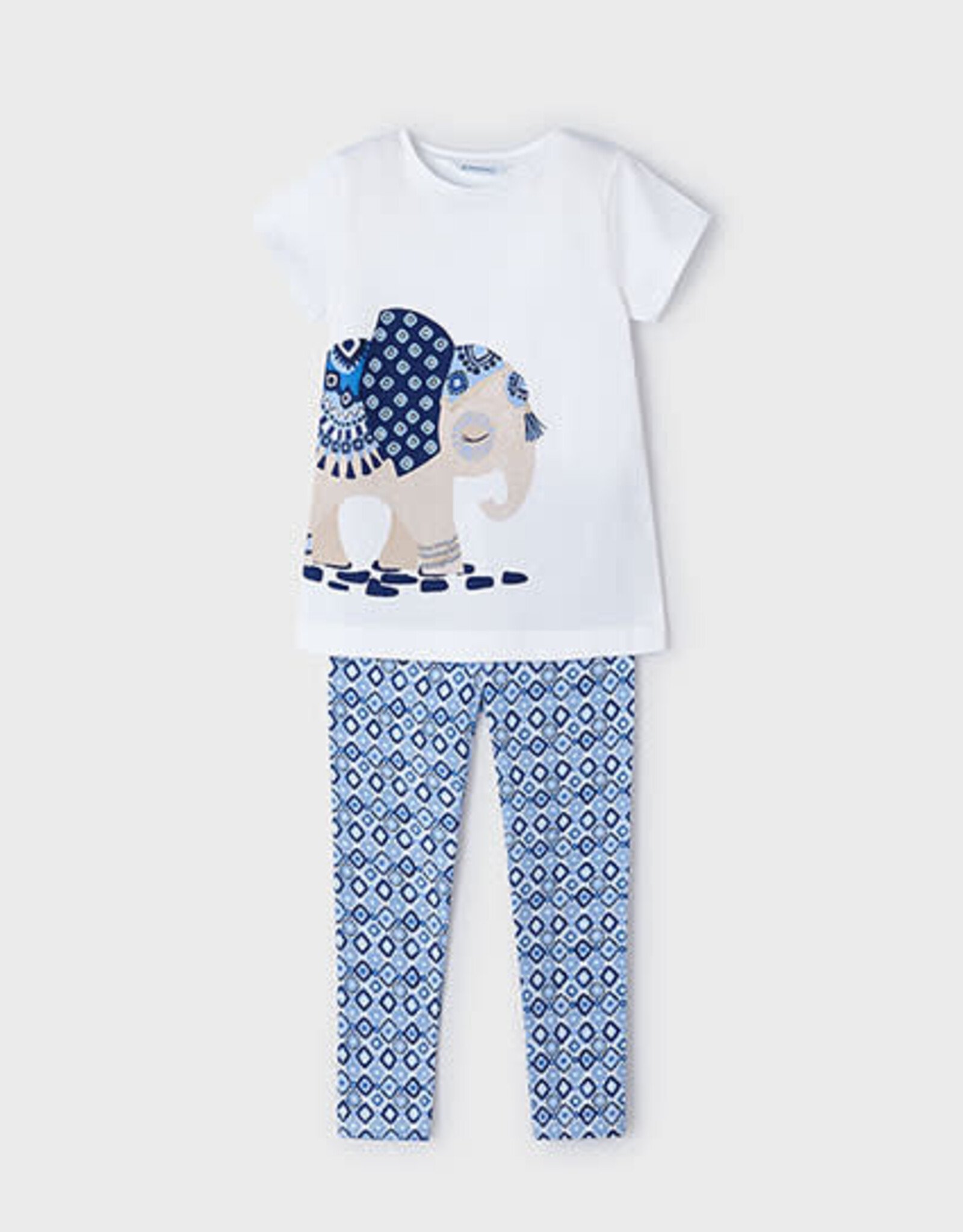 Mayoral Elephant Shirt and Leggings Set