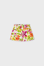 Mayoral Patterned Satin Skort