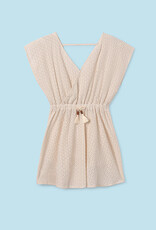 Mayoral Chickpea V-Neck Dress