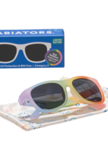 Babiators Original Navigator: Rad Rainbow with Smoke Lenses