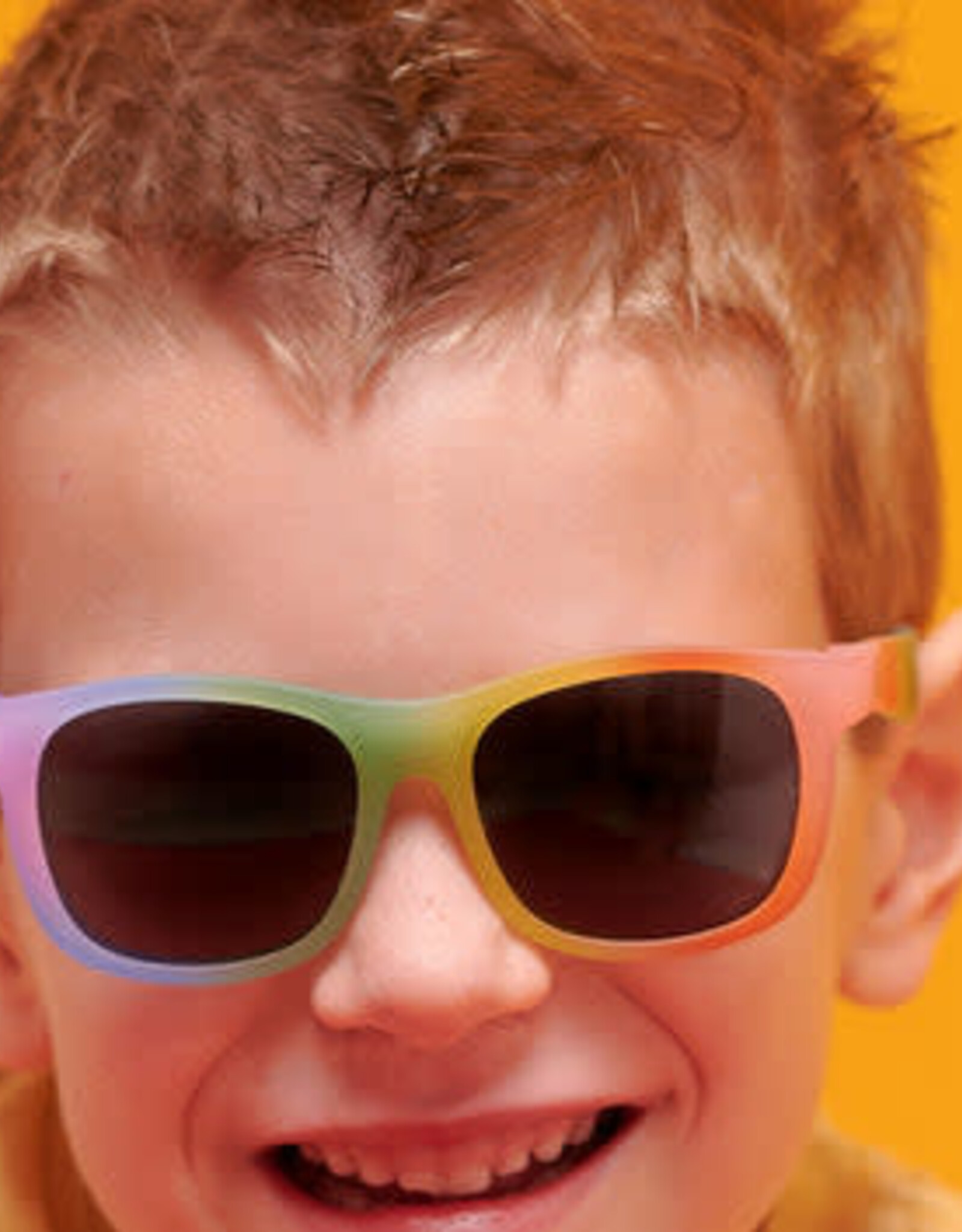 Babiators Original Navigator: Rad Rainbow with Smoke Lenses