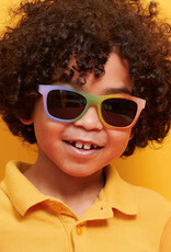 Babiators Original Navigator: Rad Rainbow with Smoke Lenses