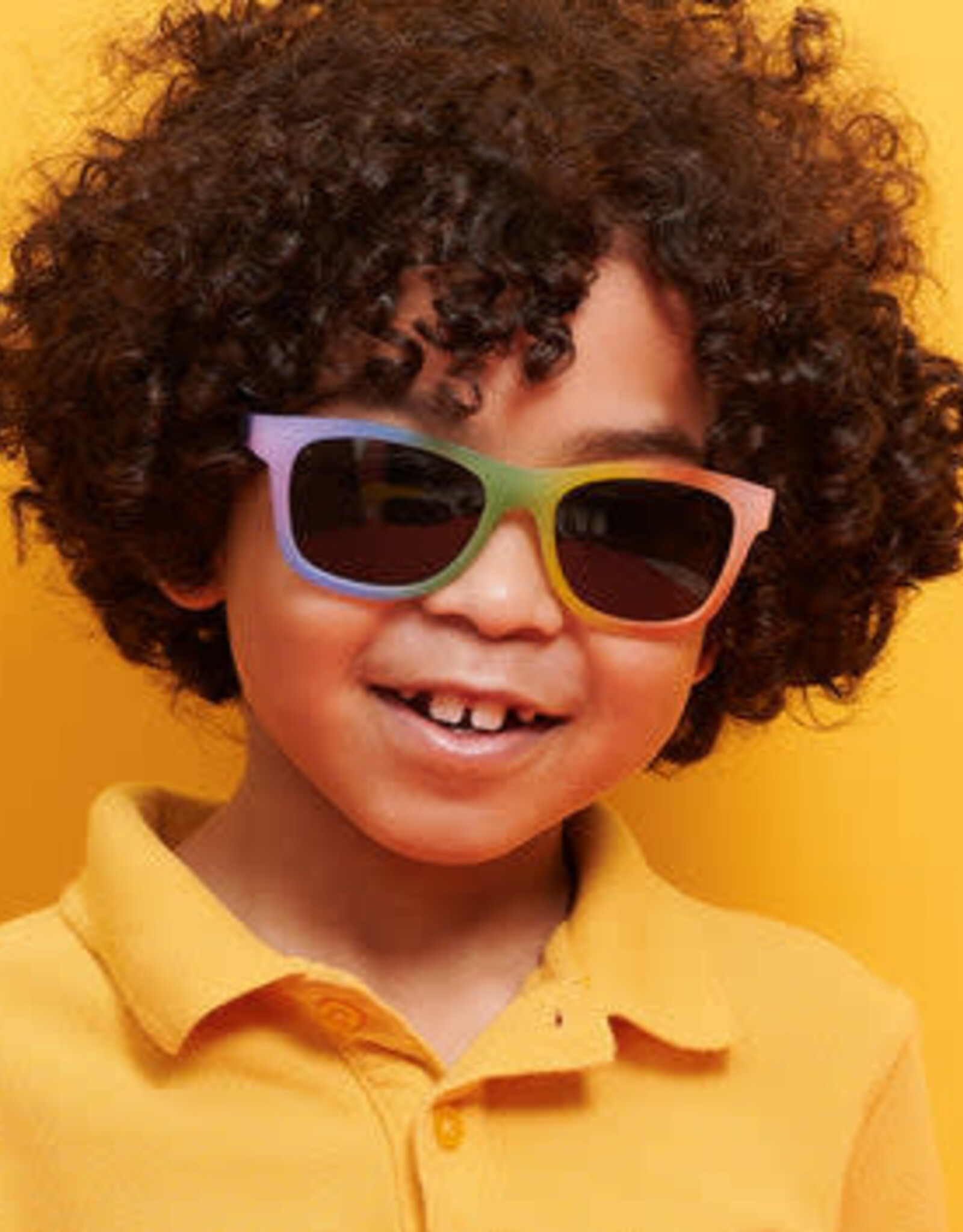 Babiators Original Navigator: Rad Rainbow with Smoke Lenses