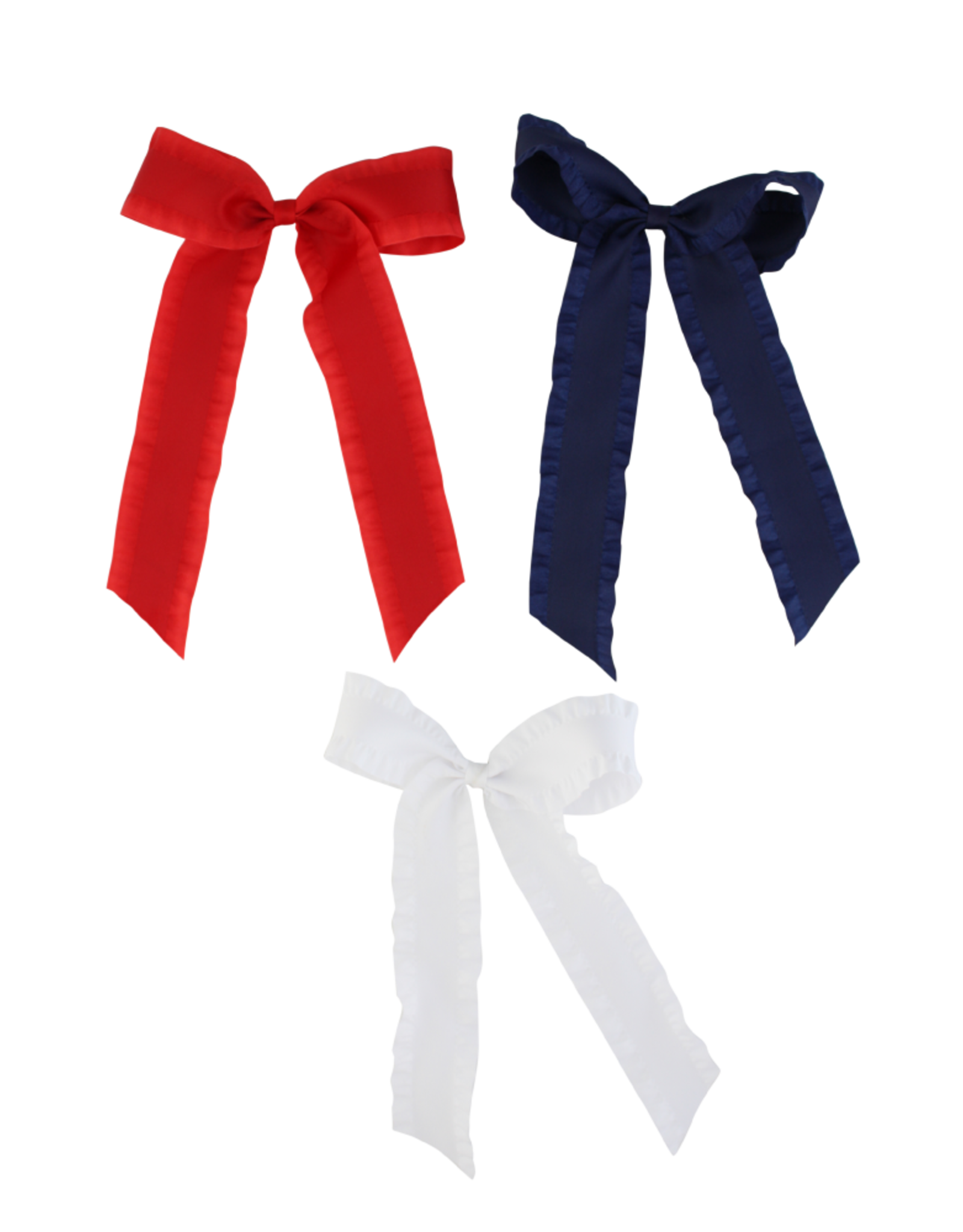 Bows Arts Ruffle Long Tail Bows