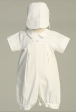 Lito Bernard Cotton Romper with Smocking