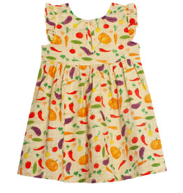 Mabel & Honey Garden Party Ruffle Sleeve Dress