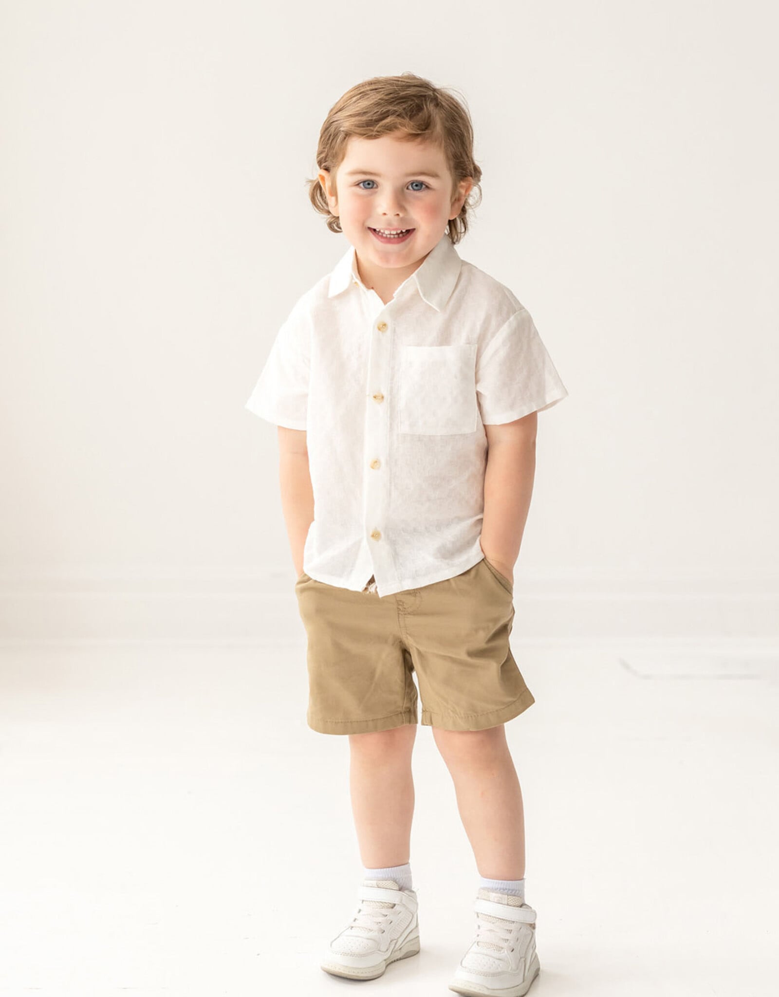 Beckett Bear Gingham Dreams Top