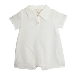 Beckett Bear Gingham Dreams Romper