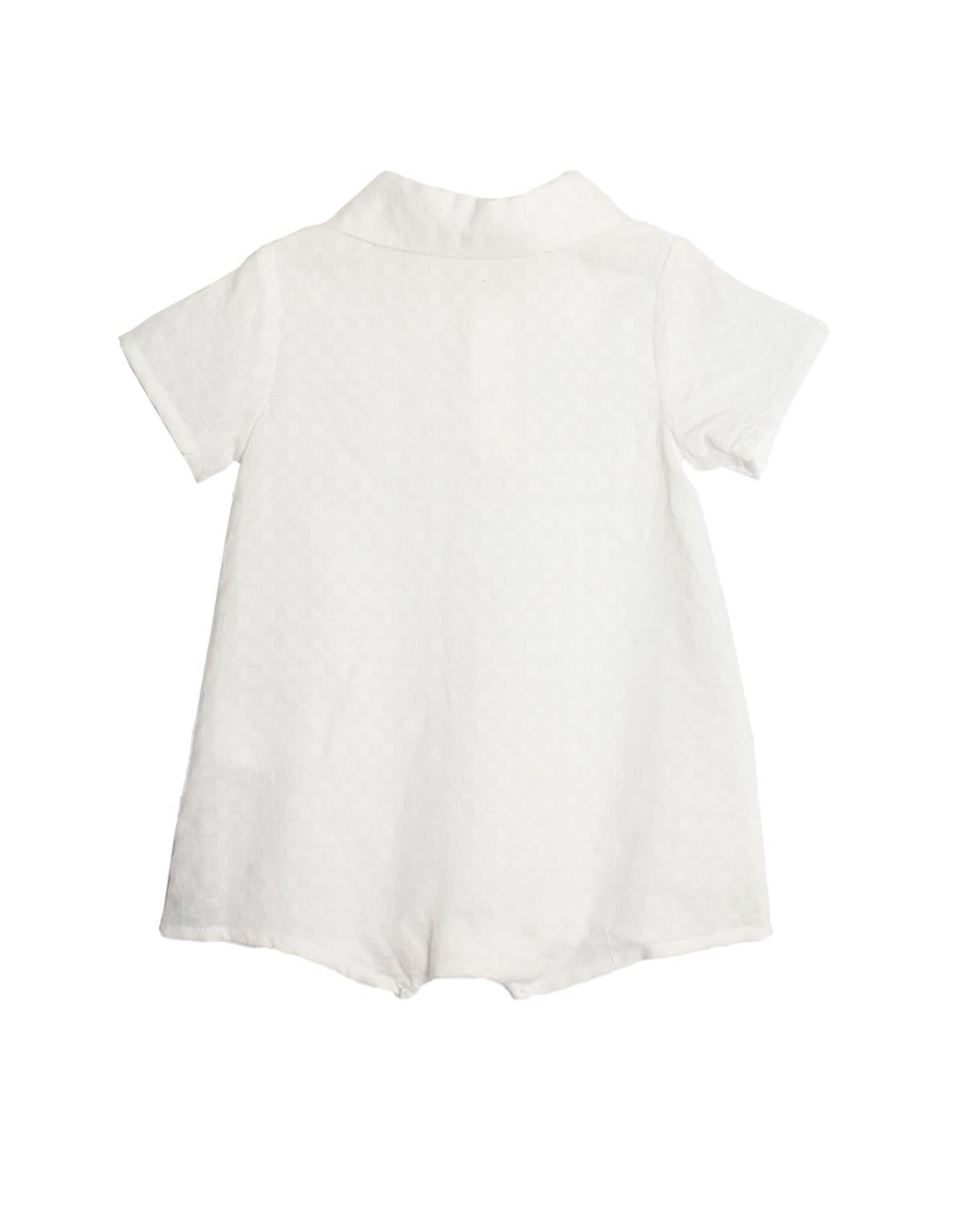 Beckett Bear Gingham Dreams Romper