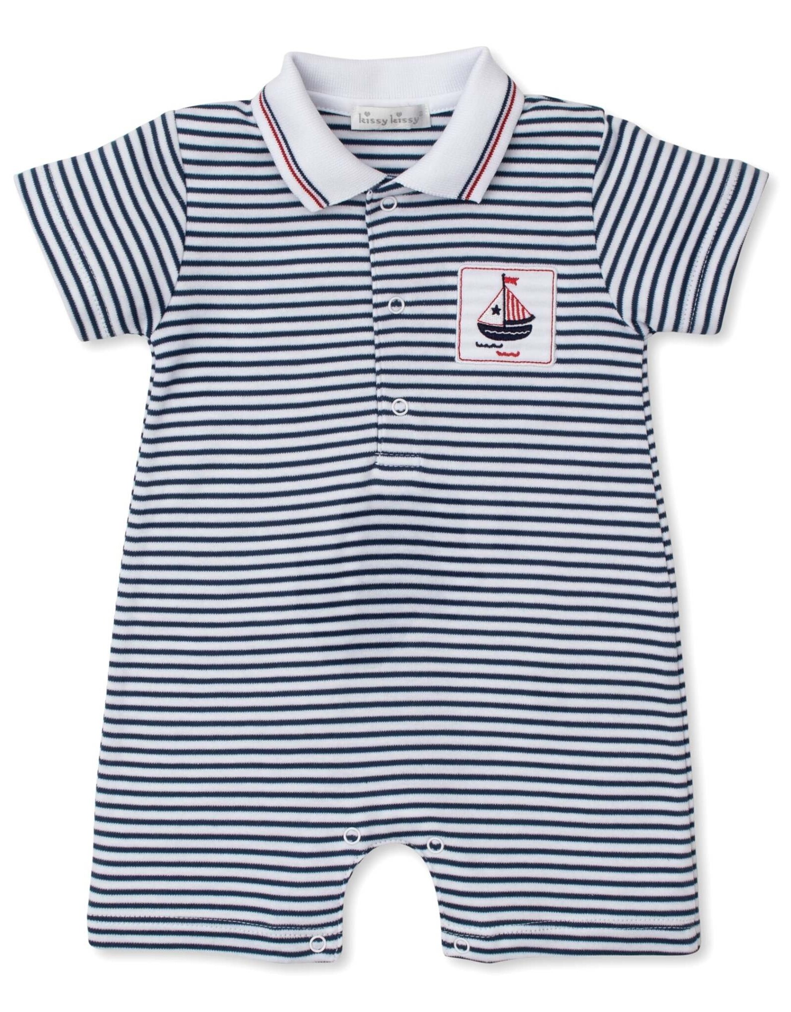 Kissy Kissy Summer Regatta Short Playsuit