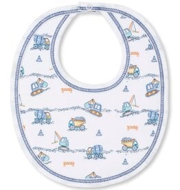 Kissy Kissy Construction Junction Bib