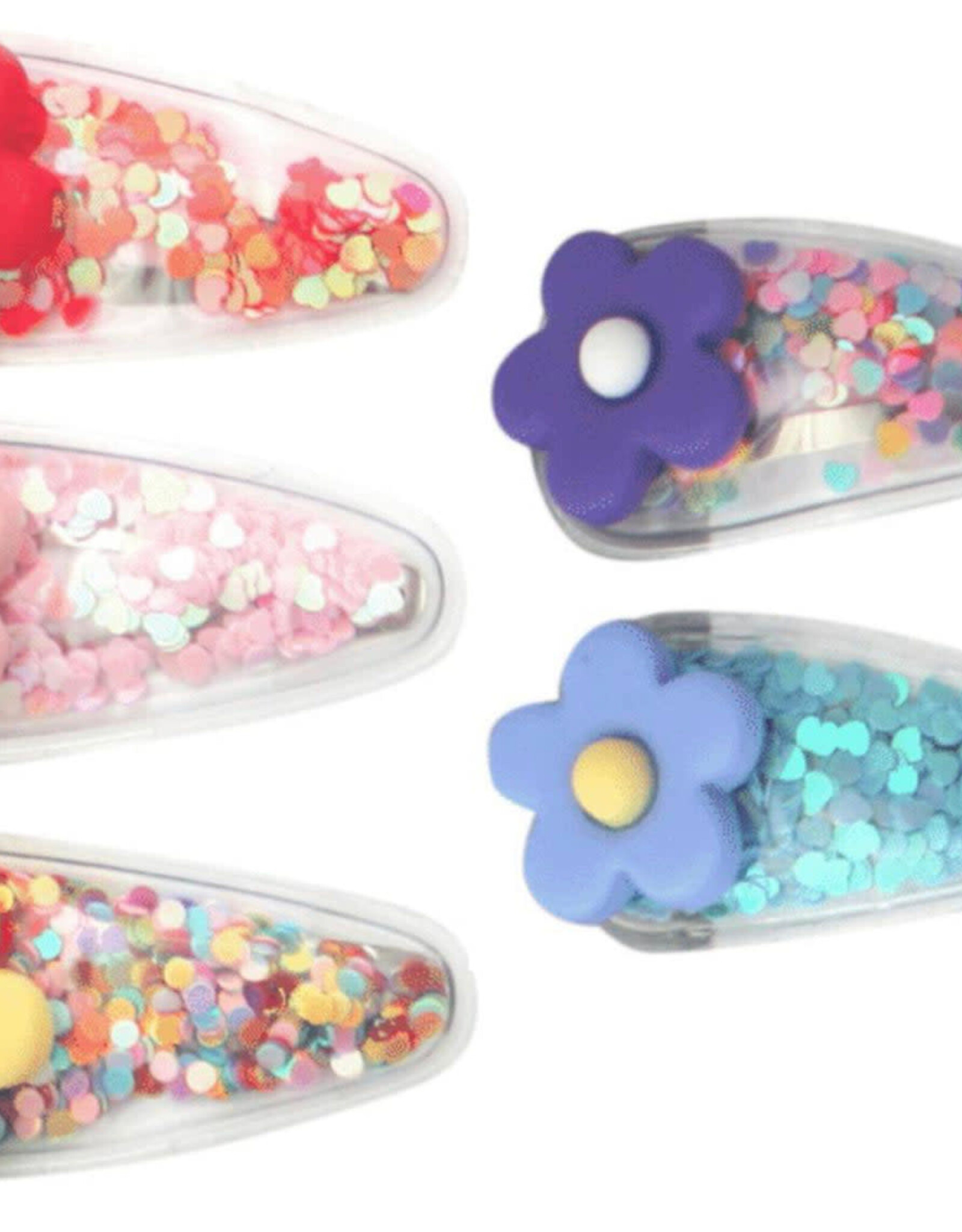 Bows Arts Flower Shaker Pop Clips