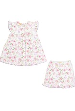 Baby Club Chic Flamingos Blouse and Short Set