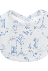 Baby Club Chic Blue Toile De Jouy Bib