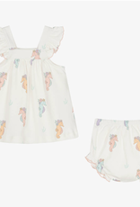 Kissy Kissy Seahorse Party Dress Set