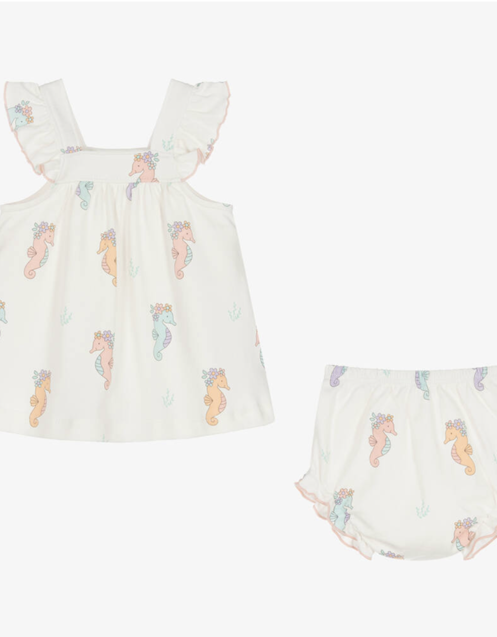 Kissy Kissy Seahorse Party Dress Set