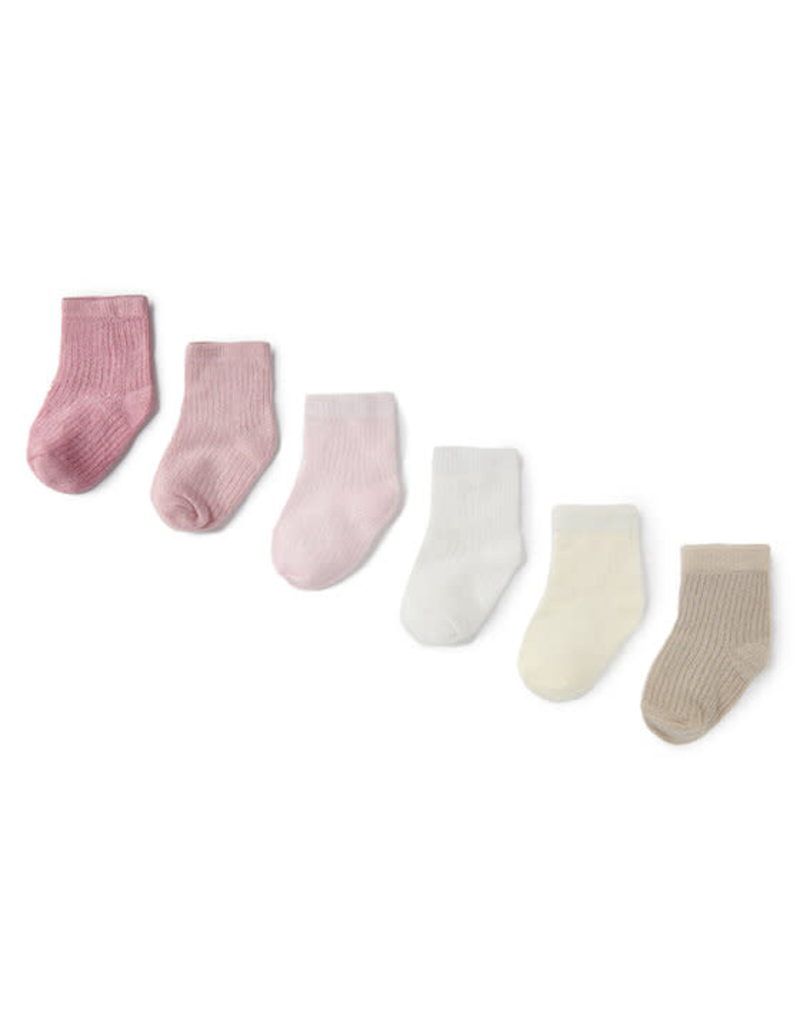 Mayoral Roses Baby Set of 6 Socks