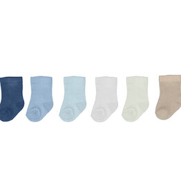 Mayoral Blue Baby Set of 6 Socks