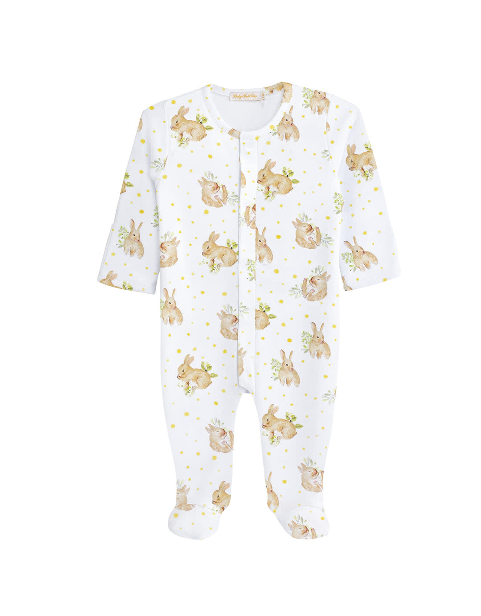 Baby Club Chic Adorable Bunnies Zipped Footie