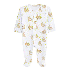 Baby Club Chic Adorable Bunnies Zipped Footie