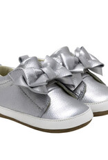 Robeez Aria Silver First Kicks Shoes