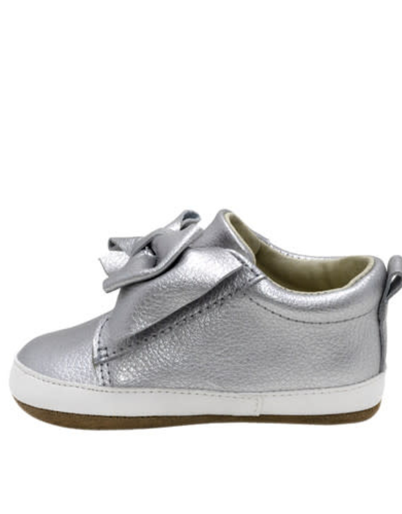 Robeez Aria Silver First Kicks Shoes