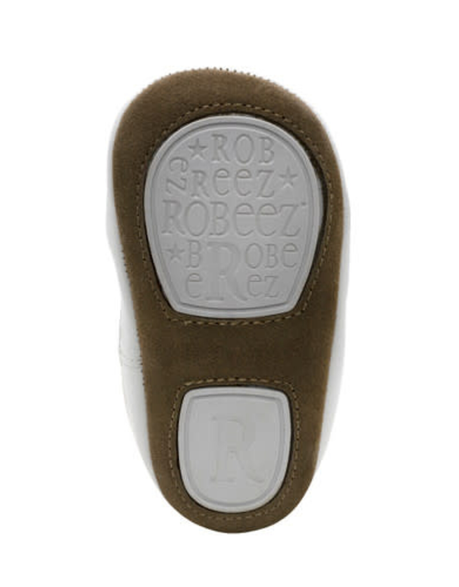 Robeez Aria Silver First Kicks Shoes